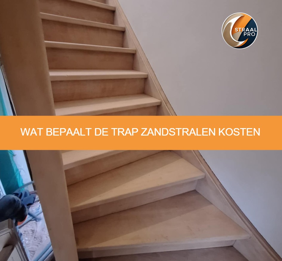prijs zandstralen trap