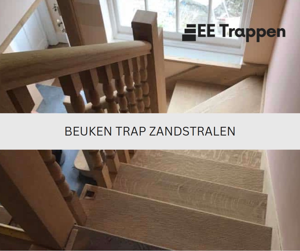 zandstralen trap prijs