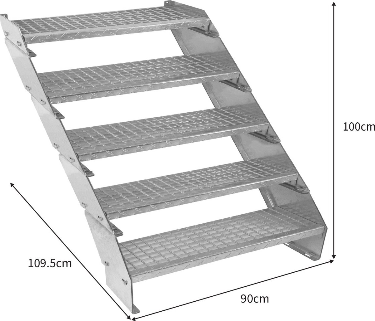metalen trappen zelfbouwpakket