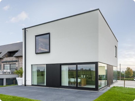 bouwbedrijven sleutel op de deur